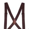 Men Women Suspender Heavy Duty Swivel Hooks Elastic X Type Unisex for Belt Loops Side Clip
