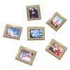 1:12 Dollhouse Miniature Frame Oil Painting Diy Doll House Accessories Decor