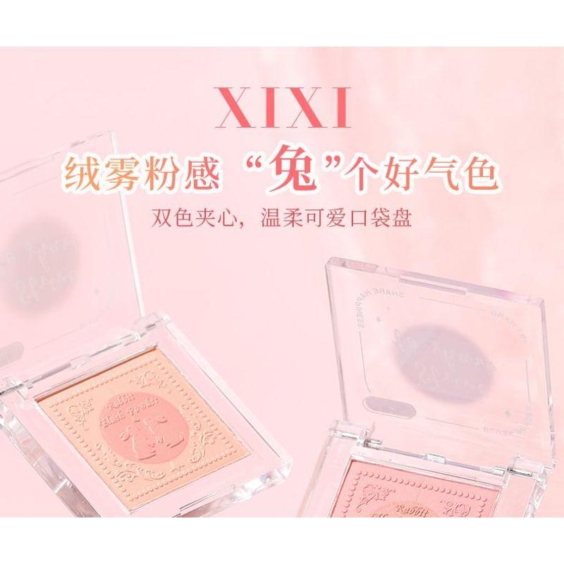 xixi - Rabbit Poof Wake Up Spring Translucent Blush - 6 Colors