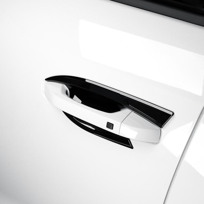 4PCS Car Exterior Accessories Outer Door Bowl Cover Trim ABS Plastic For SSANGYONG TORRES/TORRES-EVX/ACTYON -2026 LHD/RHD