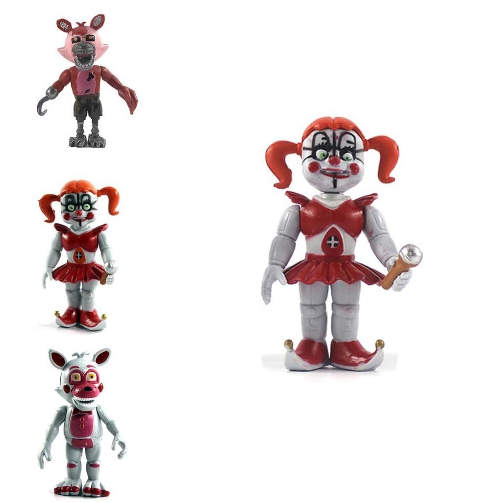 Captivating 6-piece Fnaf Five Nights At Freddy's Action Figures For Enthusiastic Fans