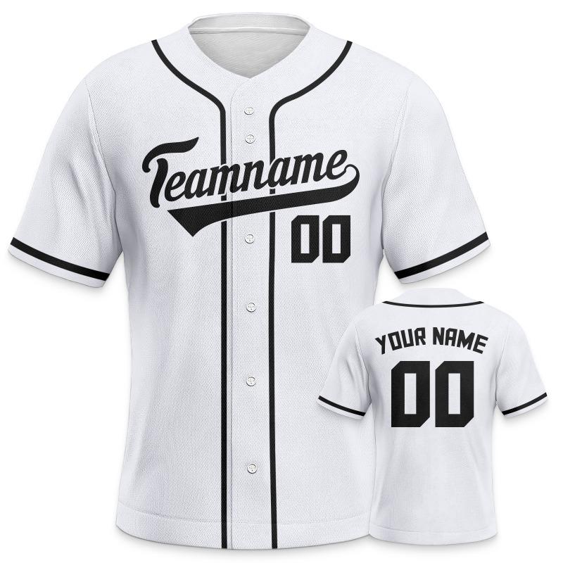 Baseballtrikot für Fans Einfaches Baseball-Shirt
