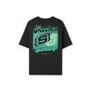 Skechers Casual Fashion Trendy Comfortable Solid Color Brand Logo Short Sleeve T-Shirt Unisex Tops Black L225U158-0018