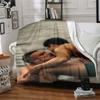 Ocean Kiss Romance Blanket Soft Throw Blanket For Home Bedroom Bed Sofa Travel Office Solid Christmas Blanket
