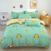Washed Cotton Four-piece Set Spring and Autumn Quilt Cover Sheet Bed Single Three-piece Bedding Sets