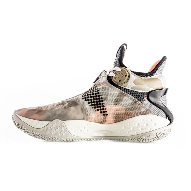 

LiNing SONIC 9 Boom Противоскользящие и износостойкие Легкие Баскетбольные Кроссовки со Средним Верхом Коричневые 42