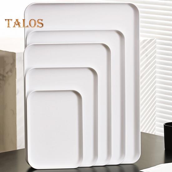 Serving Tray Platter Rectangular Vegetable And Fruit Trays for Snack Dessert Cookie Cheese Plastic Platters Large BPA Free Food Trays Party Supplies