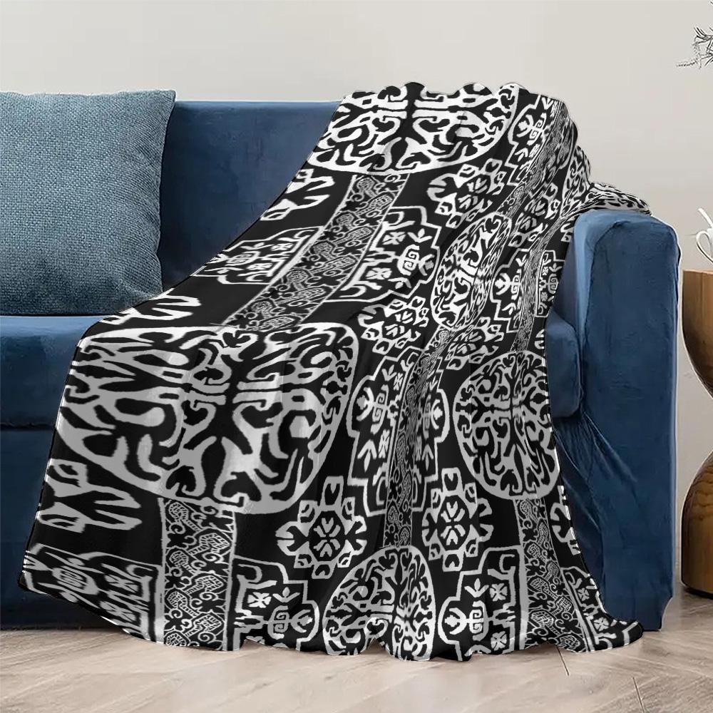 Ethnic Pattern Blanket Decorative Throw Sofa Bed Cover for Living Room Bedroom Gift
