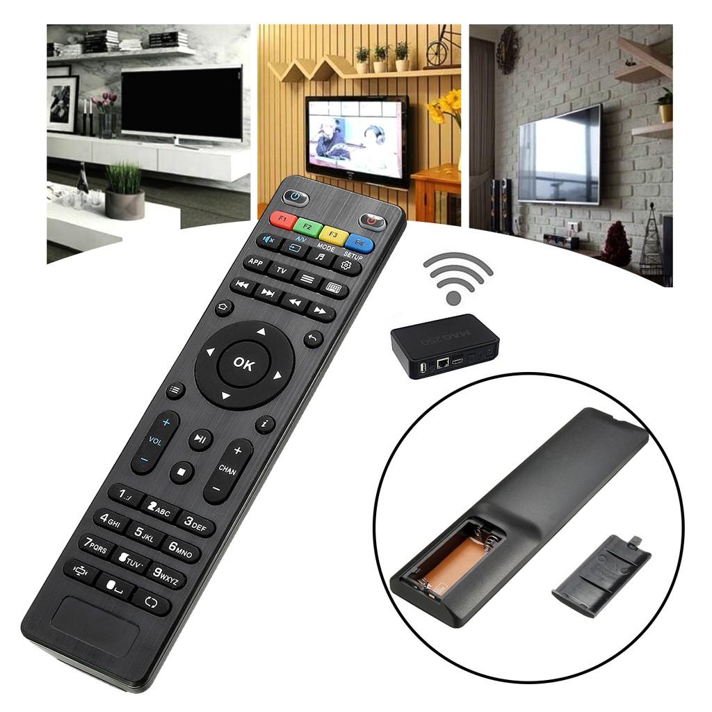 Black Remote Control Replacement For Mag 250 254 255 260 261 270 IPTV TV Set Top Box High Quality Remote Control Controller