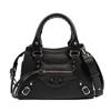 Portable locomotive bag New retro women's shoulder bag Fashion rivet fringed messenger bag