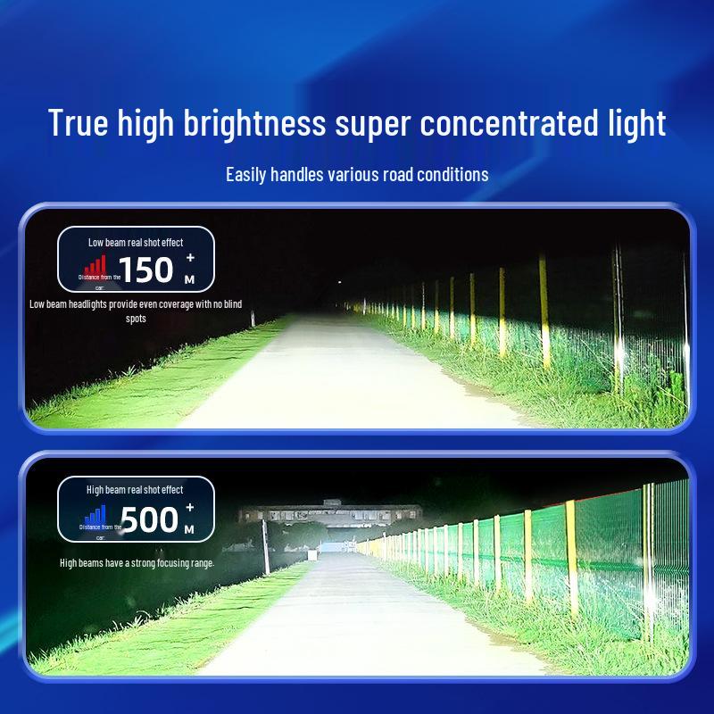 Kompatible LED-Scheinwerfer für Fahrzeuge: H7, H11 (Abblendlicht), H1 (Fernlicht), H4 (integriert hoch/niedrig), 9005 (Laser-).