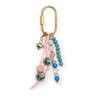 1Pcs Fashion Conch Beads Keychain Handmade Delicate Bag Pendant Portable Ornament for Daily Use Gift for Friends