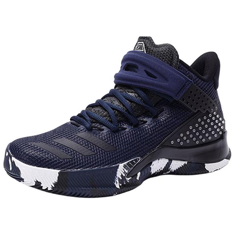 Adidas Ball 365 Comfortable Soft Non-Slip Wear-Resistant Low-Top Basketball Shoes Men Sneakers Dark-Blue B72879