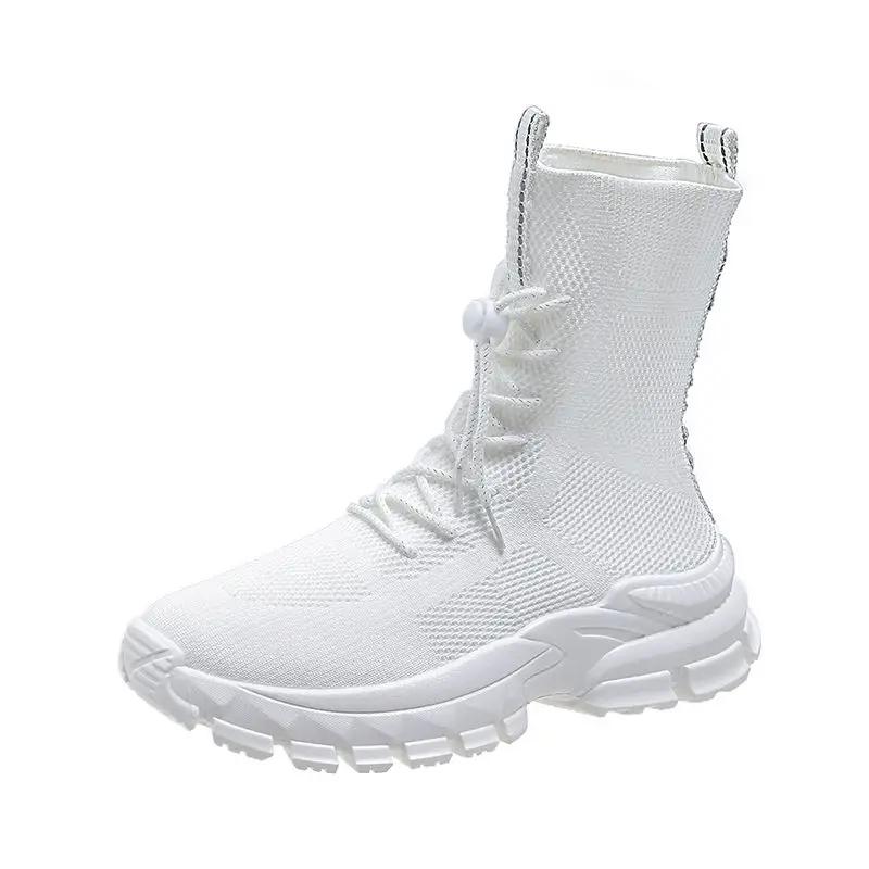 

Fashion Original Knitted Soft Woman Footwear Daily Routine Trends 2025 New Arrival Designer Luxury Stylish In Fashion 39 Shoes for Women 40