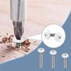BHBL White Screws Wood White Sheet Metal Screw Thread Truss Head Fast Self Tapping White Pan Cabinet Screws