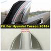 Car Inner Window Pillar A Front Door Triangle Decoration Cover Trim Kit Fit For Hyundai Tucson 2016 -  Interior Accessories