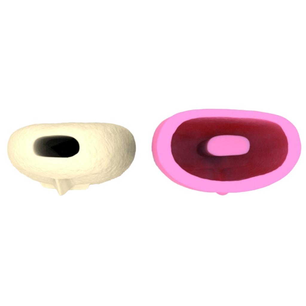 Menschliche Gesichtsform Pflanzgefäßform Heimdekorationen Silikonform für Blumentopf Betonform DIY Harzgusswerkzeug