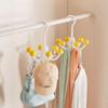 Dopamine Rotating Six Claw Hook Clothes And Underwear Storage Hook Multi Functional Required Home Organization Hook
