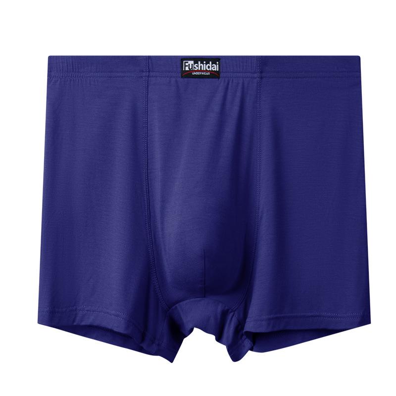Benmingnian High-Waisted Plus Size Men's Boxer Briefs for Large Sizes In Modal Fabric