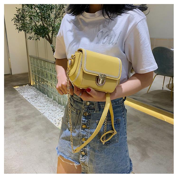 Fashion Bag Women's Chain Hipster Shoulder Bag Crossbody Bag Small Square Bag