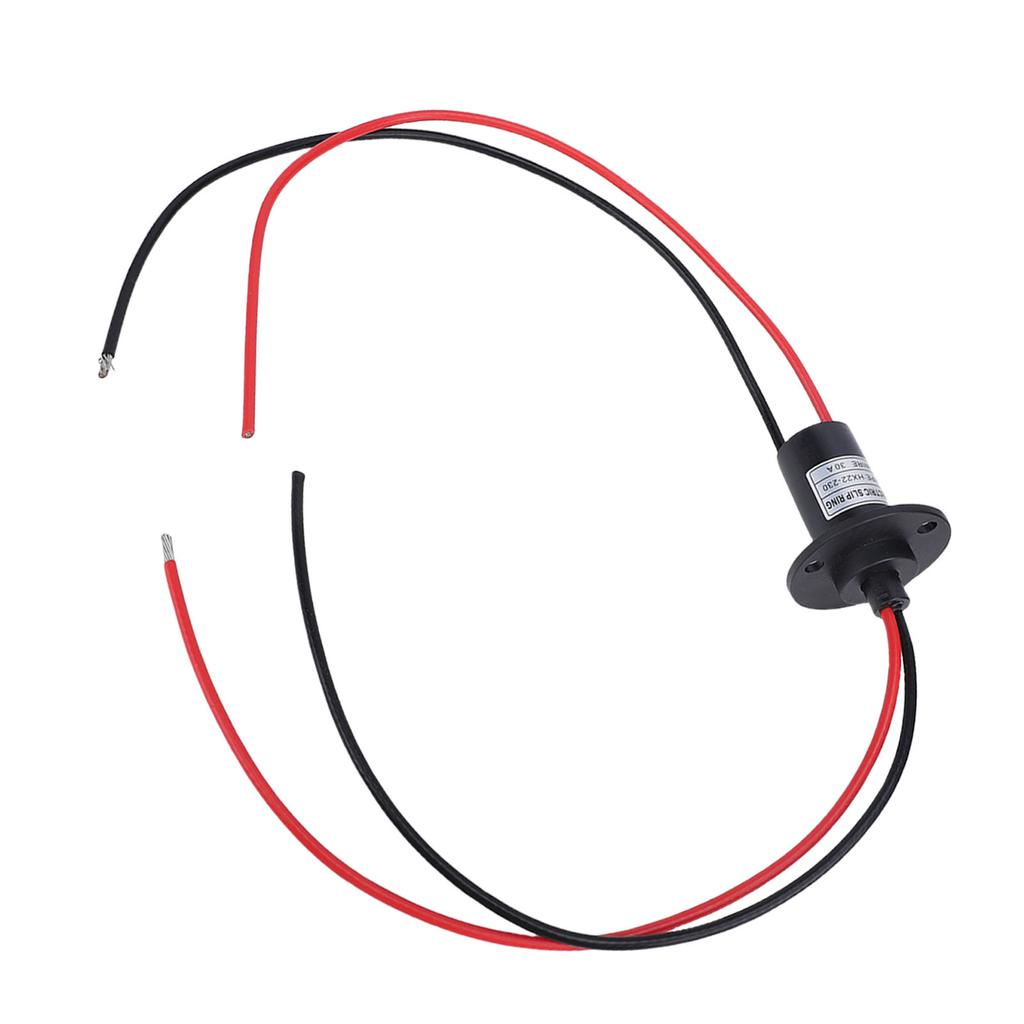 Elektryczny Silnik Pierścieniowy Ślizgowy Złącze Elektryczne 2 Przewody 30A 250RPM Obracający się o 360 stopni Mały Dokładny Typ Kapsułkowy Przewodzący