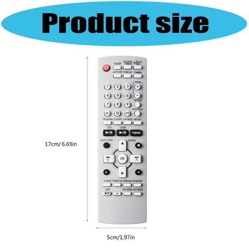 Compact Remote For N2QAYB000258 N2QAYZ000002 Home Theater Devices Remotes Easy Operation Energy Efficient Design