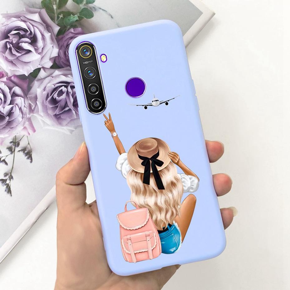 Fashion Case For Realme 5 Pro 5i 5s Soft Silicon Protective Cover For Realme5 5 i 5Pro Jelly Phone Cases