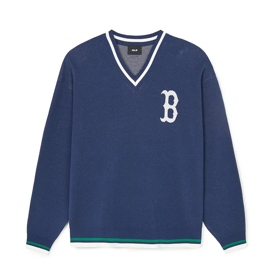 

New MLB Sweaters Men s Blue 3AKPV0141-43NYS M