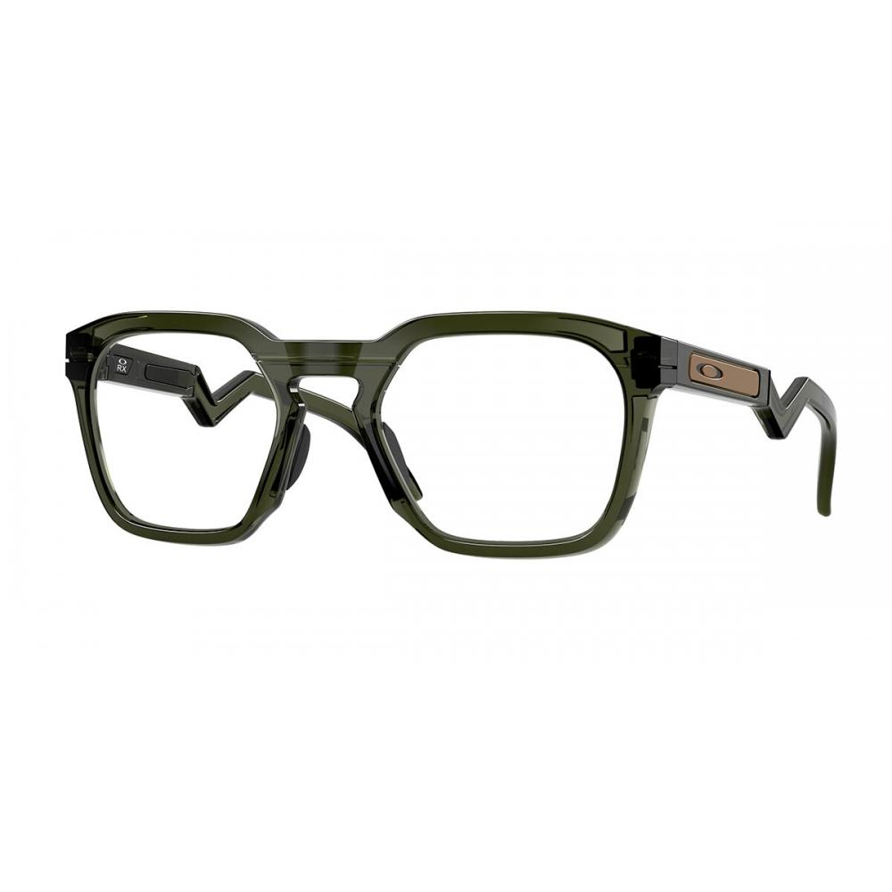 

Oakley Unisex Eyeglasses Ox8208 Hstn Sq Rx 820803 Olive Ink/52-21-143