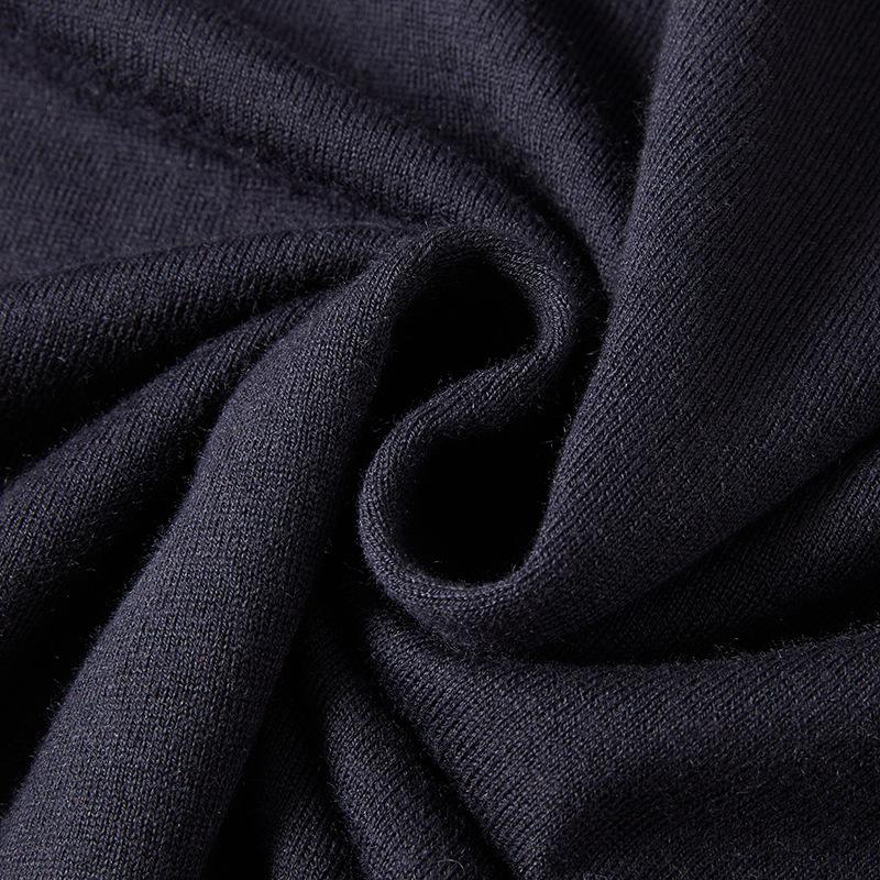 Men's Luxury Wool Sweater - Autumn/Winter Warm Casual Knit Shirt with Velvet Collar