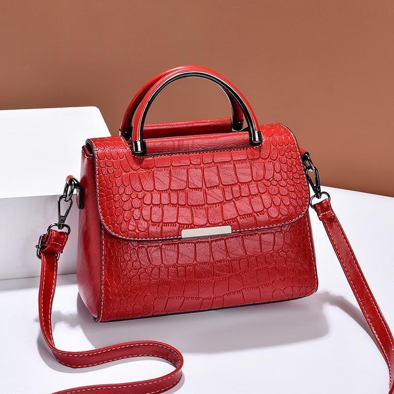 Women Vintage Bucket Shoulder Bag PU Leather Large Capacity Handbag Purse Ladies Fashion Crossbody Bag Tote