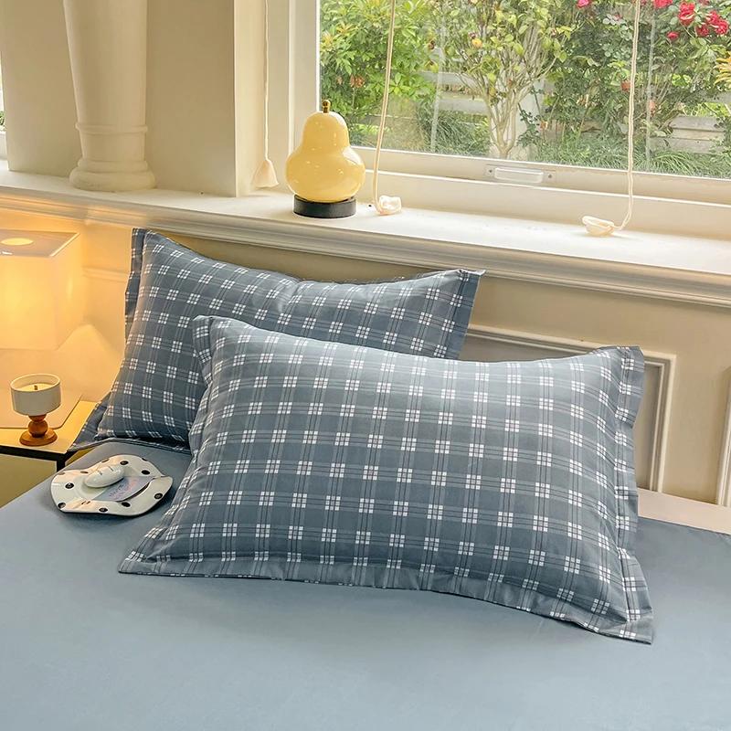 Pillowcase Cartoon Style Pillow Cover Printed Pillowslip 2pcs or 1pcs Rectangle Cushion Cover 48x74cm Pillow Case Funda Almohada High Quality