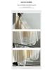 Elegant High-Waist Pleated Mesh Midi Skirt for Women - Summer Style