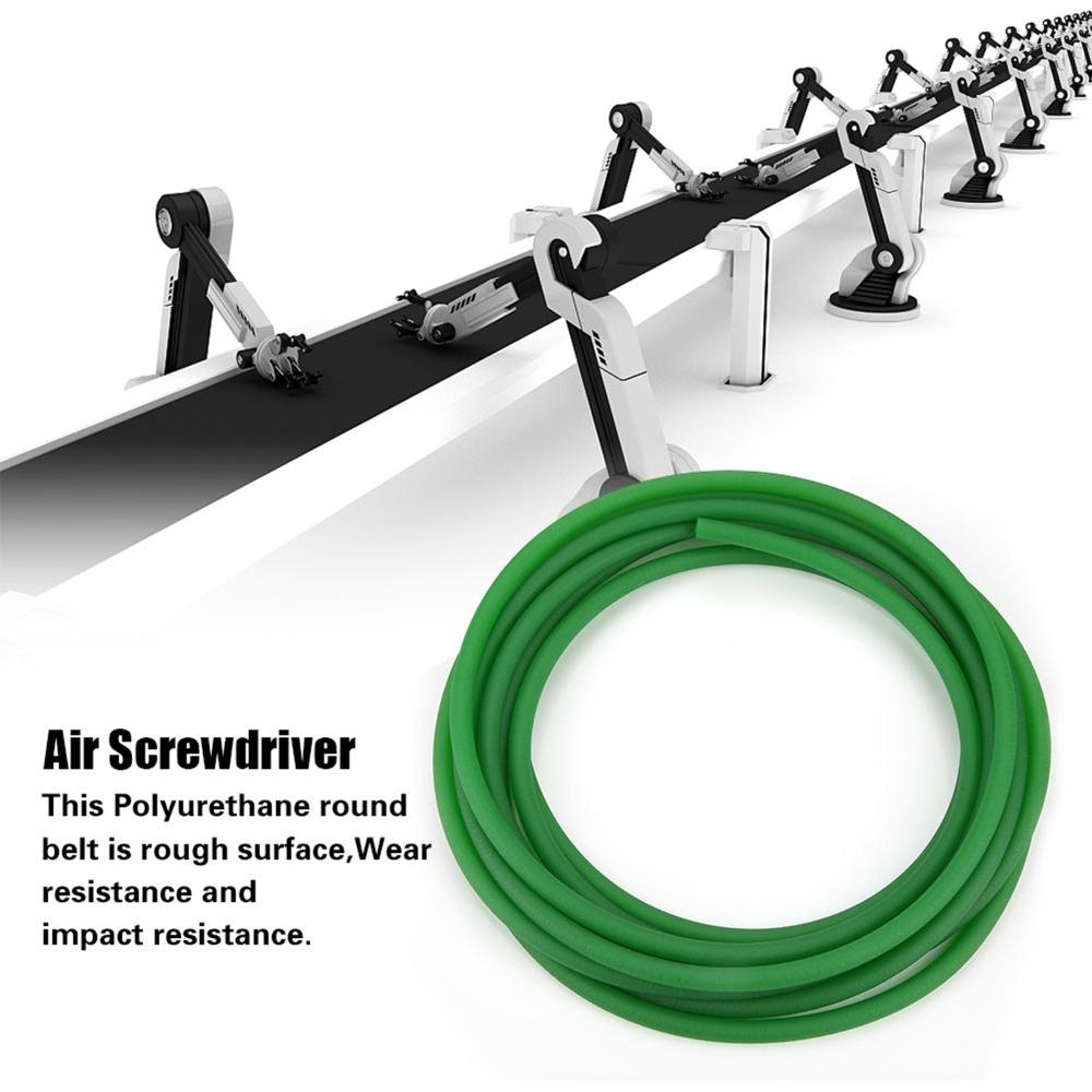 5 Meters Length/16.4ft Length Polyurethane Round Belt PU Round Belt  For Conveyor Machine