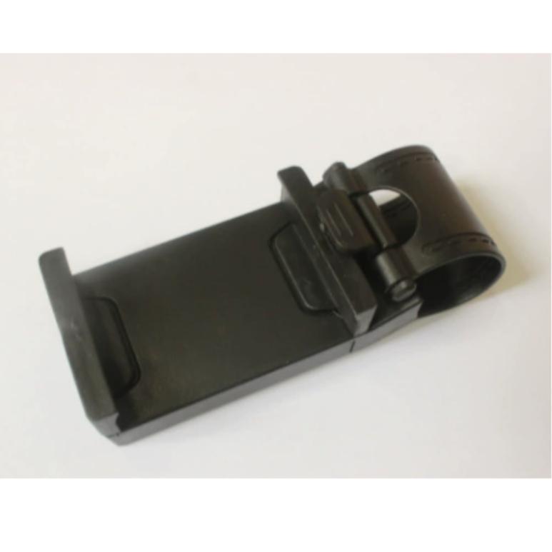 Universal Car Phone Holder, Plastic Steering Wheel Mount, Mobile-Phone Stand Support, Bike Clip Mount, Durable and Easy To Use