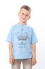 Kids’ T-Shirt for Boys – Lightweight Cotton, Classic Cut, Printed Design Summer 6414-001-33-4-2 HC