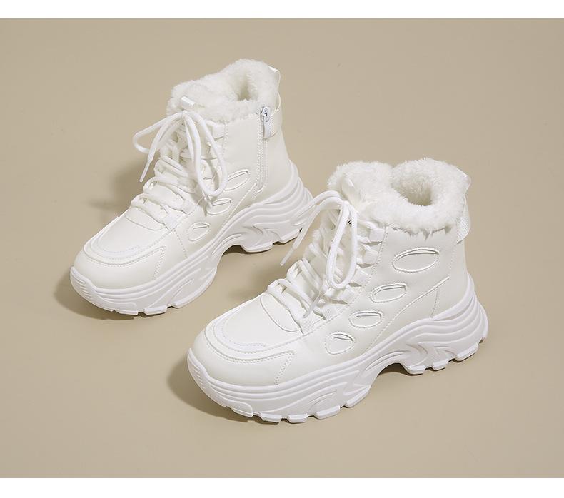 

Cotton shoes for women winter plush and thick outdoor shoes new versatile casual women s shoes Comfortable Fashionable Daily Wear Footwear for Men Wo 40
