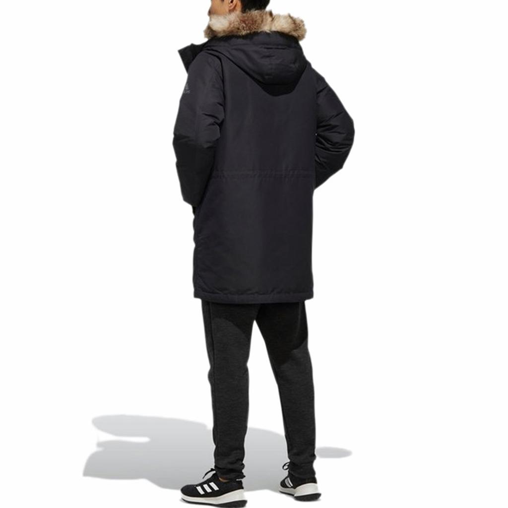 Adidas Utility Down Padded Jacket With Hood Men Outerwear Black EH3975