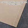 Coffee Filter Paper, Trapezoid, 1-2 Cup Capacity, 150 Sheets Per Pack (Pack of 3, 50 Sheets Per Pack), Disposable, Brown, for Coffee Drippers