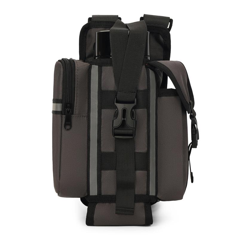 Outdoor Shoulder Bag Men Solid Color Shoulder Bag Business Backpack