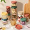 Glass Sealed Lid Container for Yogurt, Tea, Coffee, Dried Fruit, Honey, and Bird's Nest Portioning