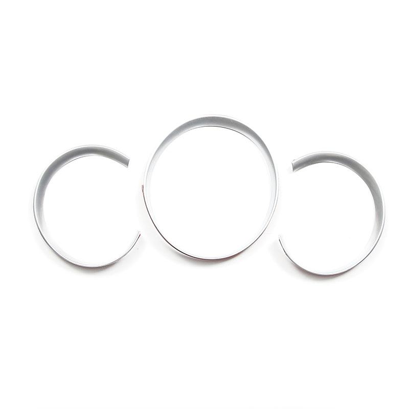 For Porsche Macan 2014-2026 ABS Red Car Front Dashboard Decoration Frame Dial Ring Edge Styling Trim Auto Interior Accessories