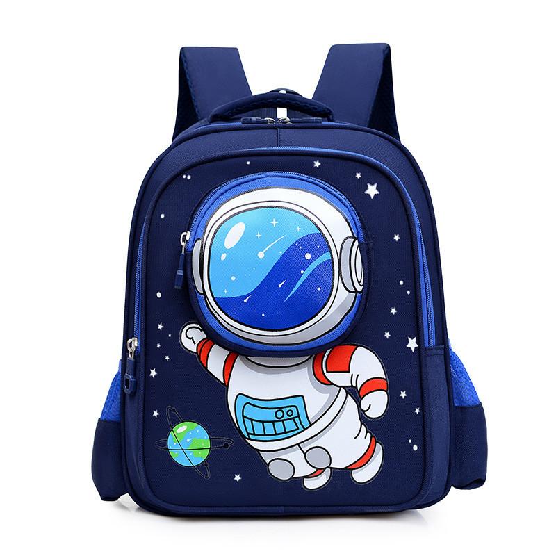 Adorable Cartoon Backpack For Kids Oxford Cloth Lightweight School Bag For Girls And Boys