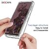 2 w 1 hybrydowy pancerz na całe ciało przezroczysty futerał na telefon dla Google Pixel 8 Pro odporny na wstrząsy Gradient TPU tylna osłona ochronna dla Pixel 7 6 Pro 7A 6A