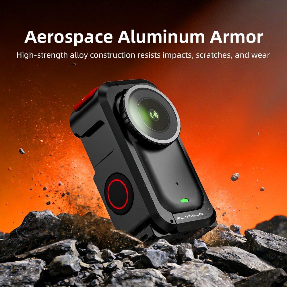Aluminium Alloy Protective Frame Case 1/4" Threads Expansion Quick Release Metal Rabbit Cage for DJI Osmo Nano