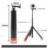 Statyw selfie kij selfie do kamery sportowej Pływający selfie stick Pomarańczowy ABS Wodoodporny Szeroko kompatybilny Dla Action 5 Pro 4 3