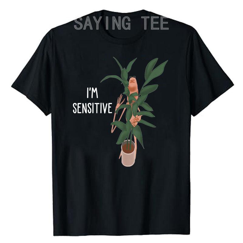 Marcus The Worm I’m Sensitive Funny Meme Brain Rot T-Shirt Y2k Plants Lover Graphic Outfit Gardening Lover Saying Tee Novelty