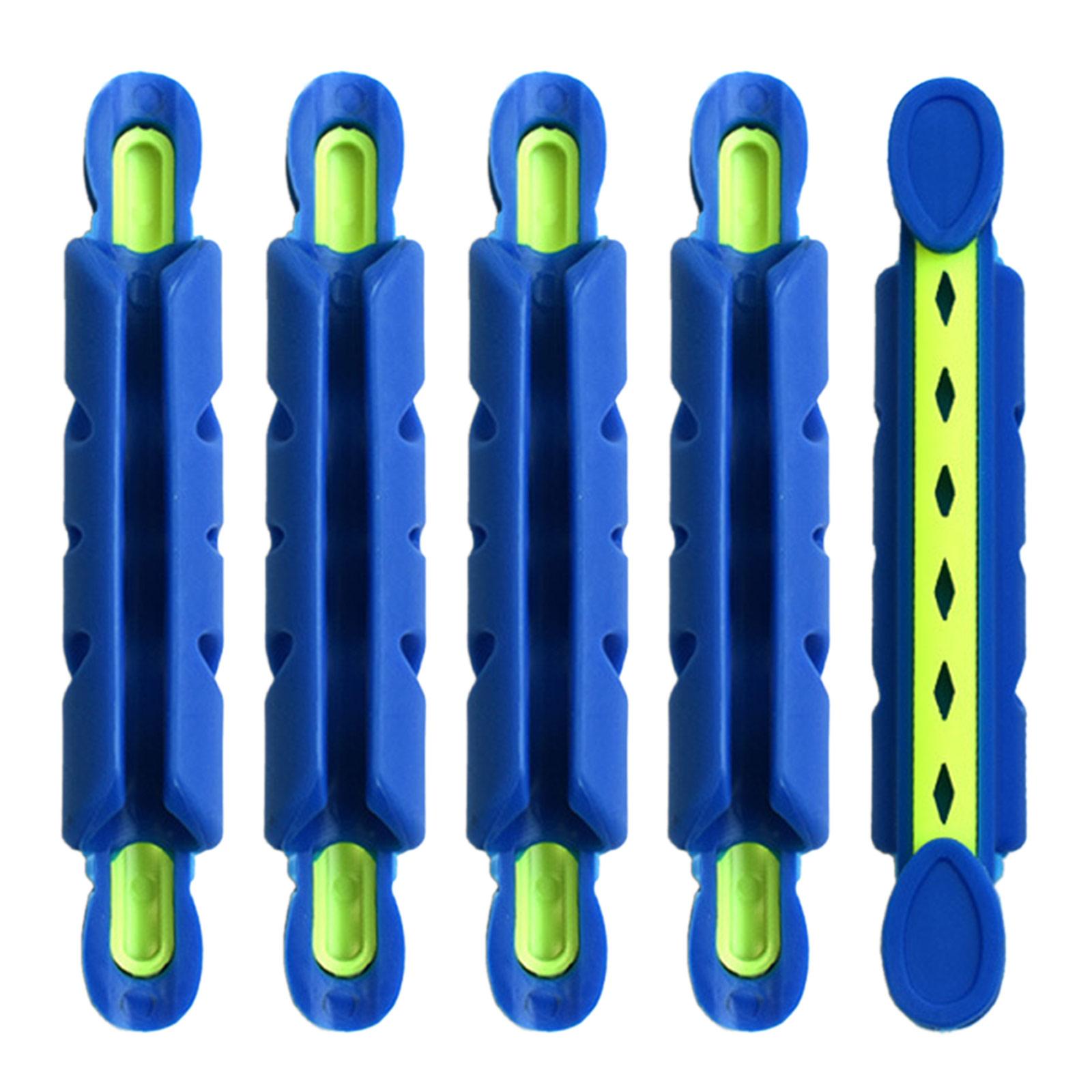 

5 Pcs Fishing Coiling Plate Clip Fishing Line Rod Spools Holder Fishing Line Wrapping Board Fishing Supplies Easy to Use