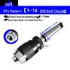 Self-Tightening Self-Locking Drill Chuck 1-13mm/1-16mm with Morse Taper Hole for Drill/Mill Machines