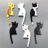 Creative Fridge Hook Cartoon Animal Shape Cat Tail Refrigerator Magnet Sticker for Home